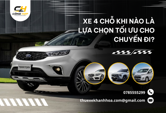 Xe 4 Chỗ Khi Nào Là Lựa Chọn Tối Ưu Cho Chuyến Đi?