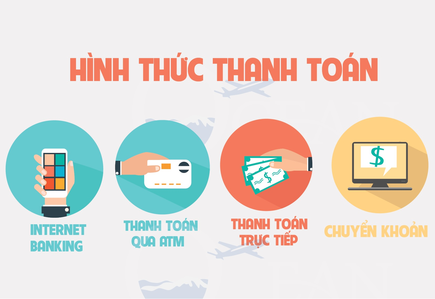 Hướng dẫn thanh toán Các phương thức thanh toán linh hoạt tại Công Hợp Transport