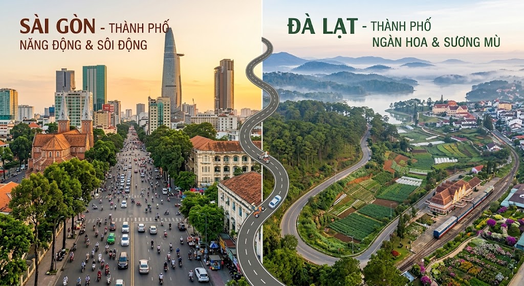 Thuê xe Sài Gòn – Đà Lạt