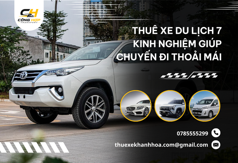 Thuê Xe Du Lịch 7 Kinh Nghiệm Giúp Chuyến Đi Thoải Mái
